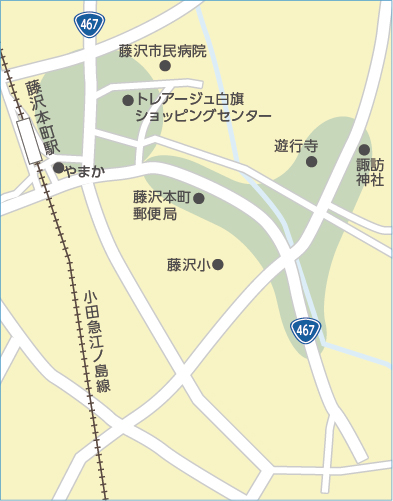 藤沢本町マップ